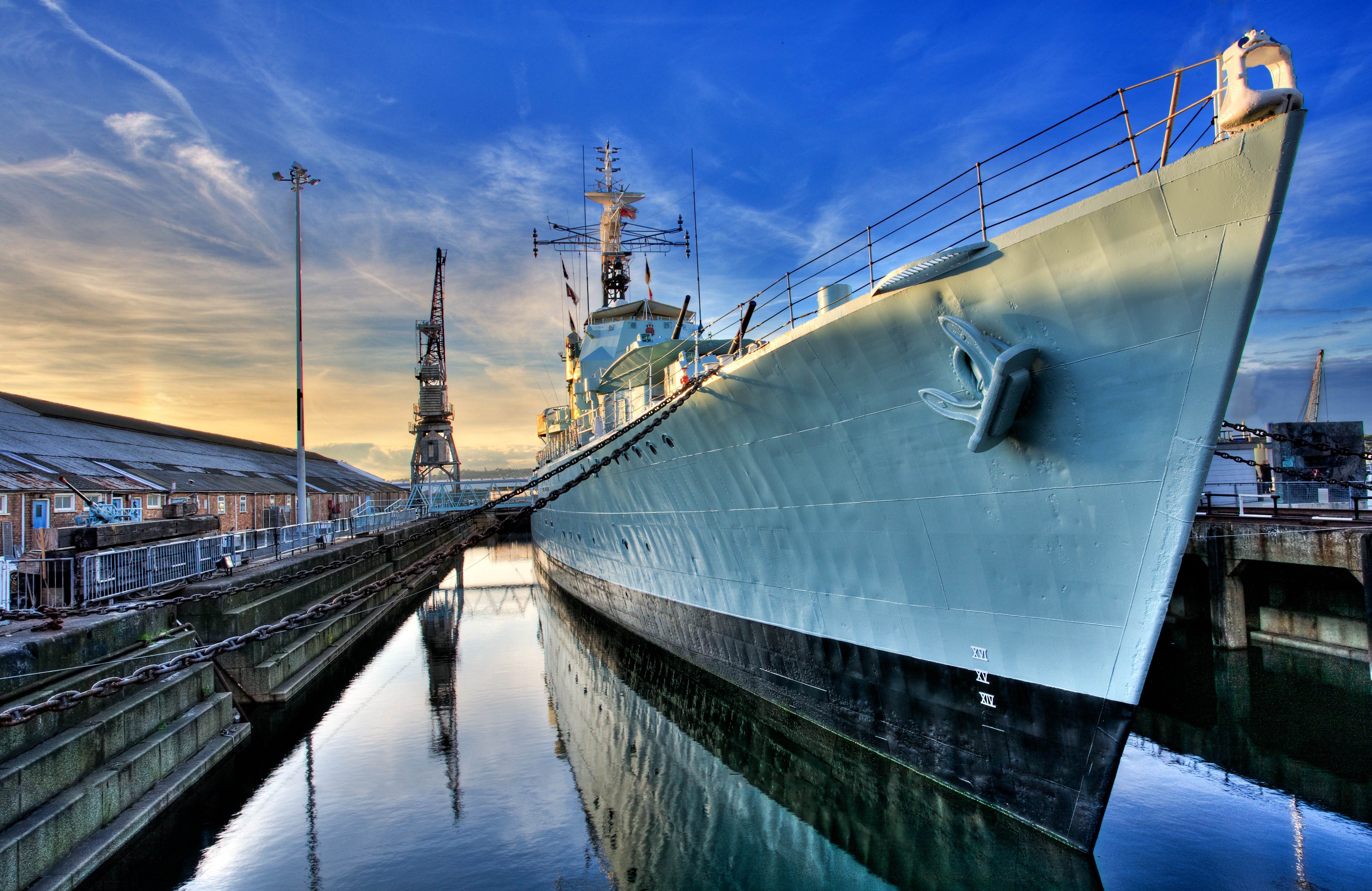 Dockyard HMS Cavalier Hi Res Robertradford
